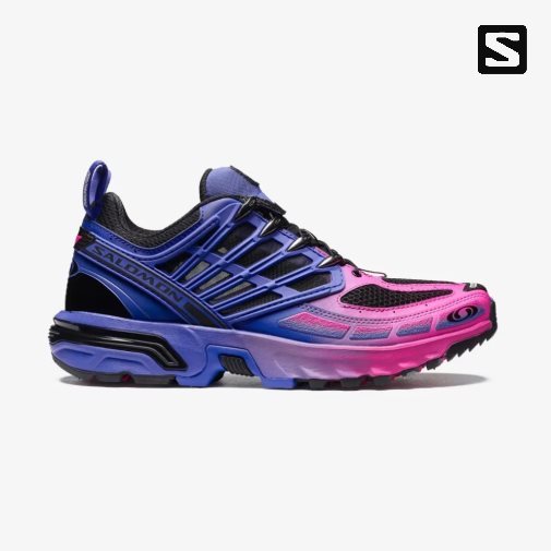 Blue / Pink Salomon Acs Pro For L'art De L'automobile Women's Sneakers | PH 03695H